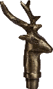 VENISON Insert 12,5 cm Metal brass