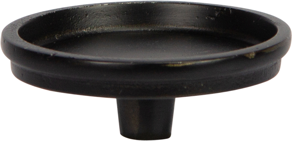 Top-Plate for Candleholder Ø 9 cm for Pillar Candles Metal black