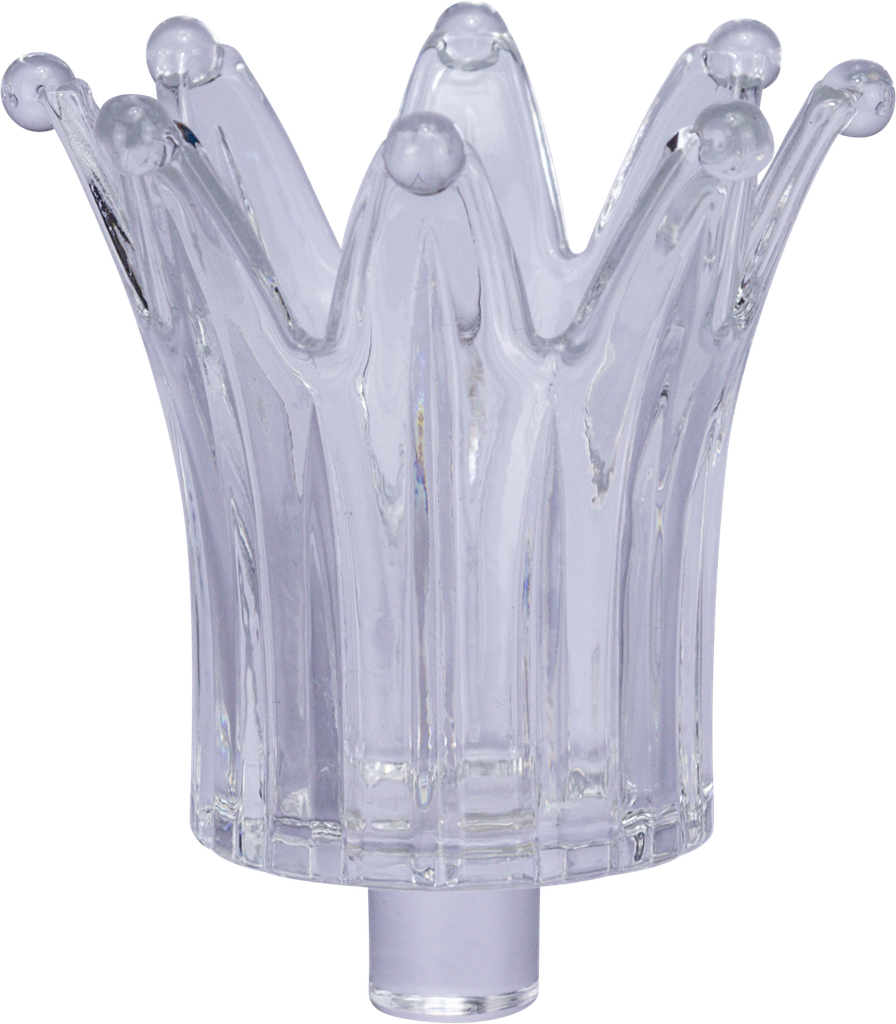 ROYAL Candle Insert 10 cm Glass clear