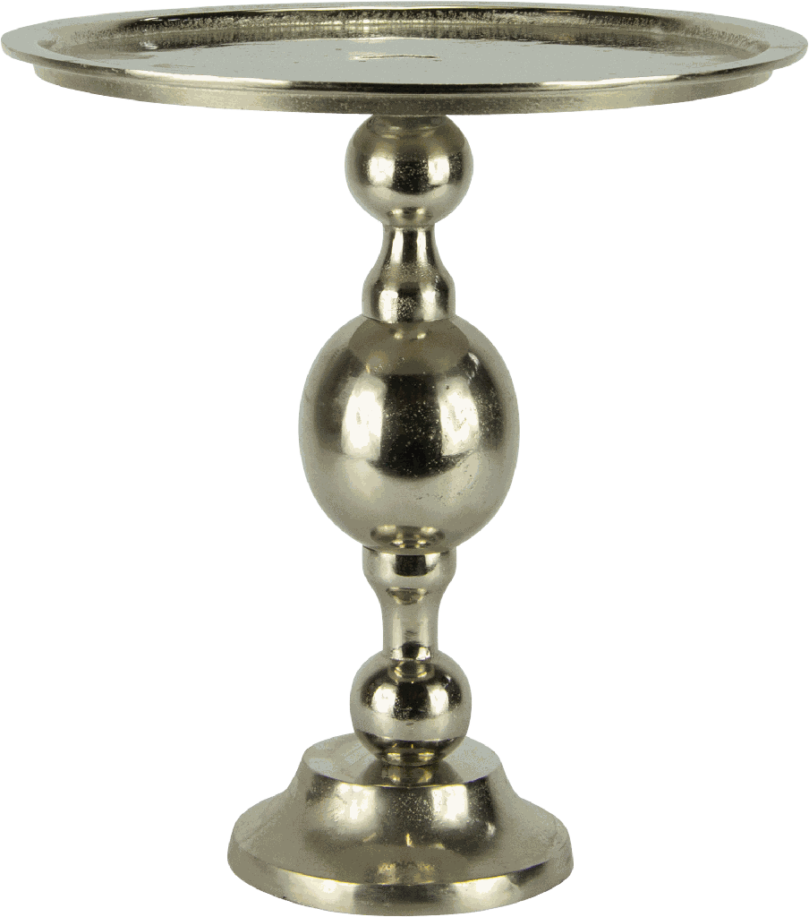 BALLOON Etagere 34 cm Metall antik-silber