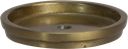 Zwischenteller Ø 9 cm Metall messing
