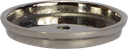 Zwischenteller Ø 9 cm Metall antik-silber