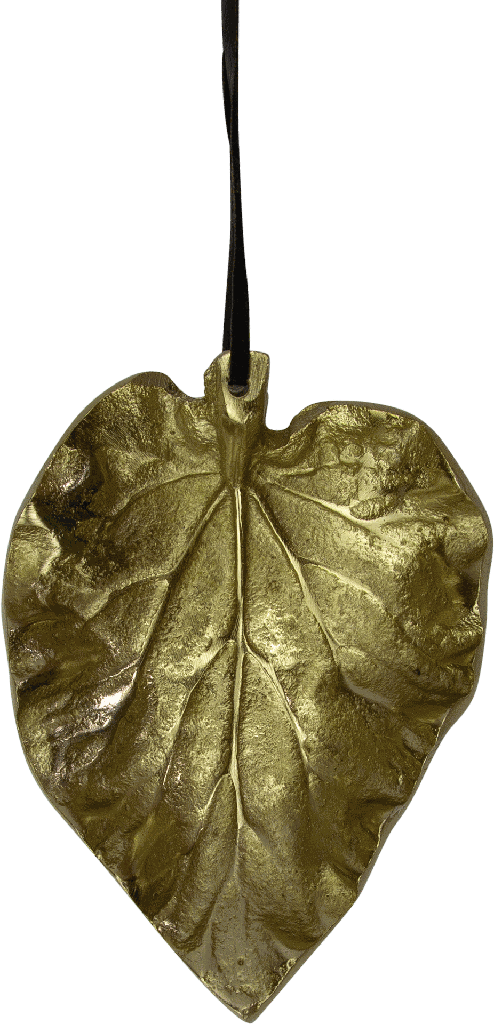 BEECH Blatt 13 cm Metall messing