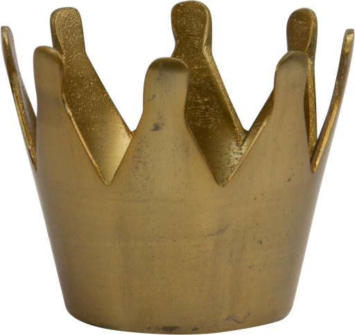 [23320A90] ROYAL Vase / Planter 12 cm Metal brass