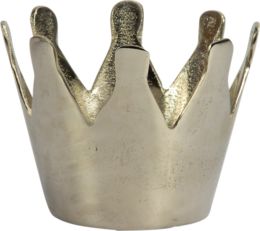 [23321A99] ROYAL Vase / Planter 15 cm Metal antique-silver