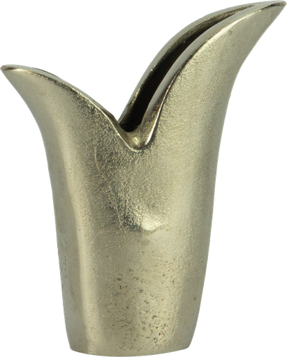 [23323A99] TULIP Vase 15,5 cm Metall antik-silber
