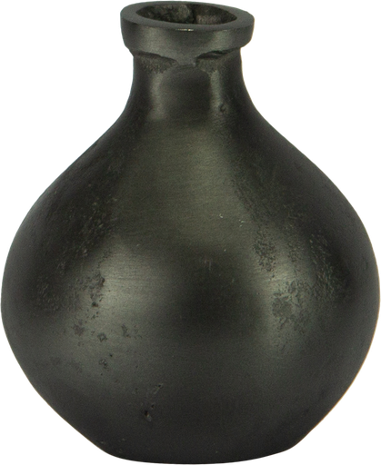 [23324A70] BOWL Vase 10 cm Metal black