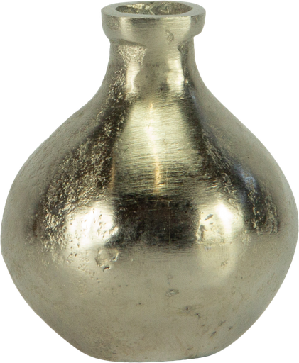 [23324A99] BOWL Vase 10 cm Metall antik-silber