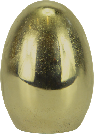 [23336A90] Egg standing 14,3 cm Metal brass