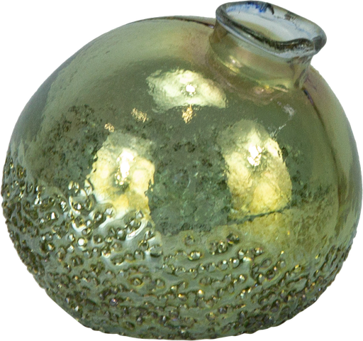 [23408A30] BOULE Vase Ø 10 cm Glass green