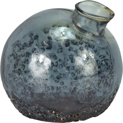 [23408A77] BOULE Vase Ø 10 cm Glass smoke