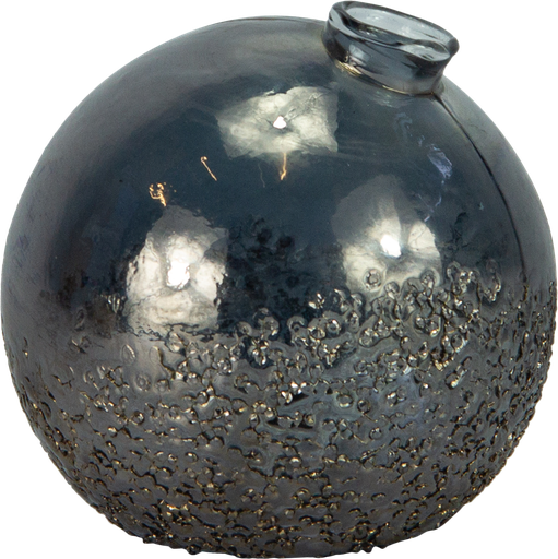 [23409A77] BOULE Vase Ø 13 cm Glass smoke