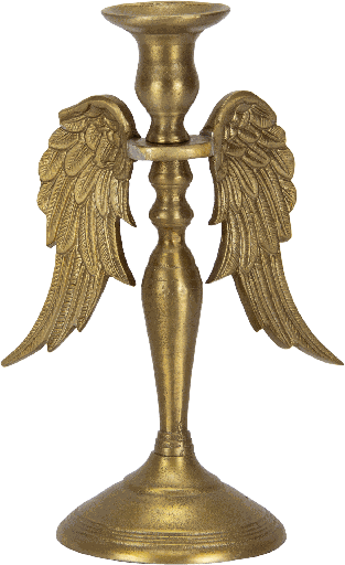 [24080A90] CUPID Candleholder Height 27 cm Metal brass