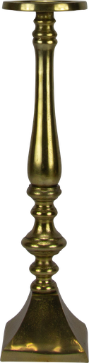 [24395A90] CASTELLO Candleholder 57 cm Metal brass