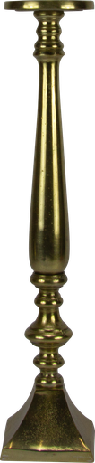 [24396A90] CASTELLO Kerzenständer 67 cm Metall messing