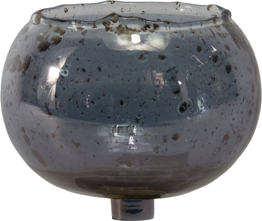[25110A77] BOWL Candle Insert 7 cm Glass smoke