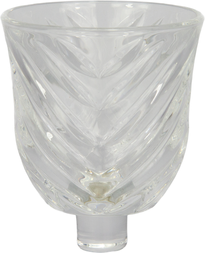 [25250A00] VENICE Teelicht-Aufsatzglas 7,5 cm Glas klar
