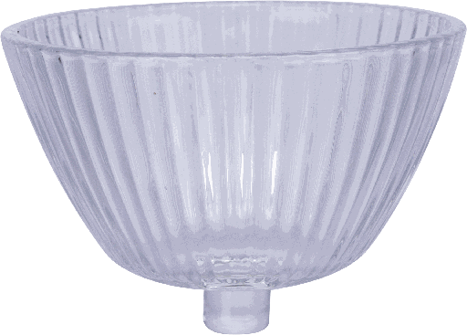 [50265A00] LUNA Teelicht-Aufsatzglas 8 cm Glas klar