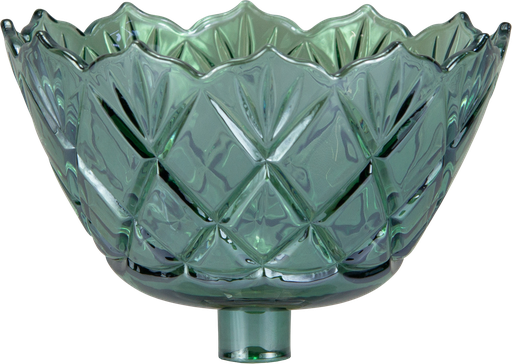 [50275A30] FIORI Candle Insert 8 cm Glass green