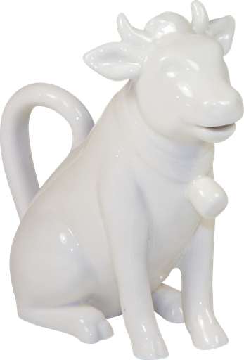 [70184A00] COW Milk-Jug 12,5 cm Porcelain white