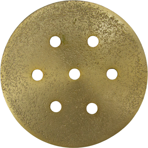 [26010A90] MEADOW Steckteller für Vasen 10,5 cm Metall messing