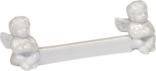 [11136A00] ANGELO Messerbänkchen 9 cm  Porzellan weiß