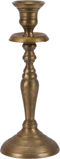 [17294A90] TWIST Kerzenständer Höhe 22,5 cm Metall messing