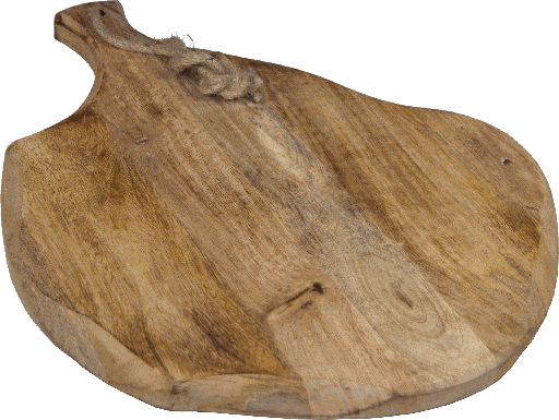[17323A60] CUT Schneidebrett ca. Ø 40cm Mangoholz