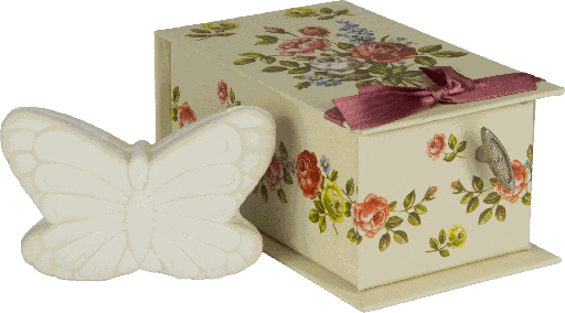 [19514A15] TEA FOR TWO Soap with Musicbox plays „Tea for Two“