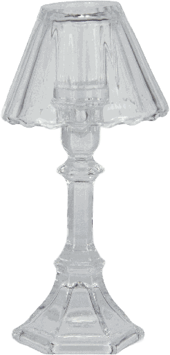 [19718A00] LUCE Tealight-Lamp 3-pcs Height 27,5 cm Glass clear