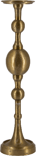 [22002A90] BALLOON Kerzenständer 56 cm Metall messing