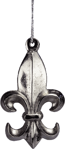[22003A99] BOURBONE Hanger 9,7 cm Metal antique-silver