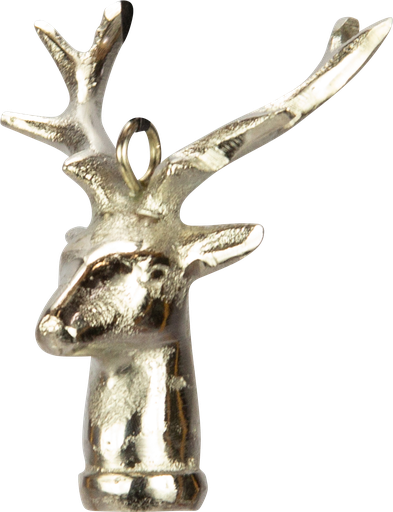 [22006A99] VENISON Hänger 10 cm Metall antik-silber