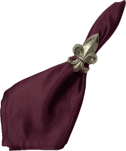 [22017A99] BOURBONE Napkinring Metal antique-silver