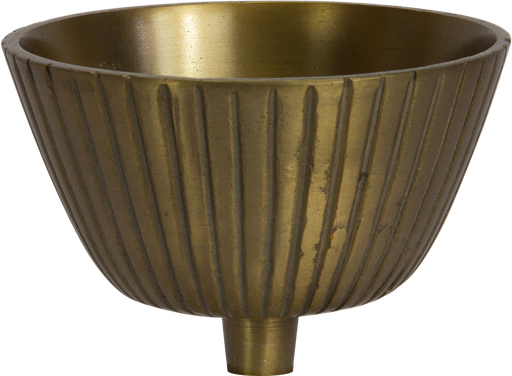 [23050A90] Insert-Bowl Ø 13 cm Metal brass