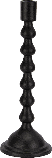 [23207A70] DROP Kerzenständer Höhe 28,5 cm Metall schwarz
