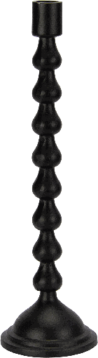 [23208A70] DROP Candleholder Height 35 cm Metal black