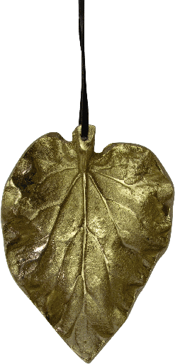 [23212A90] BEECH Leave 13 cm Metal brass